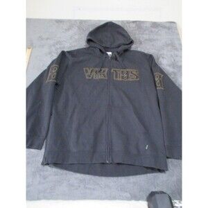 VIKTOS tactical full-zip hoodie black with camo embroidery 3XL veteran-designed